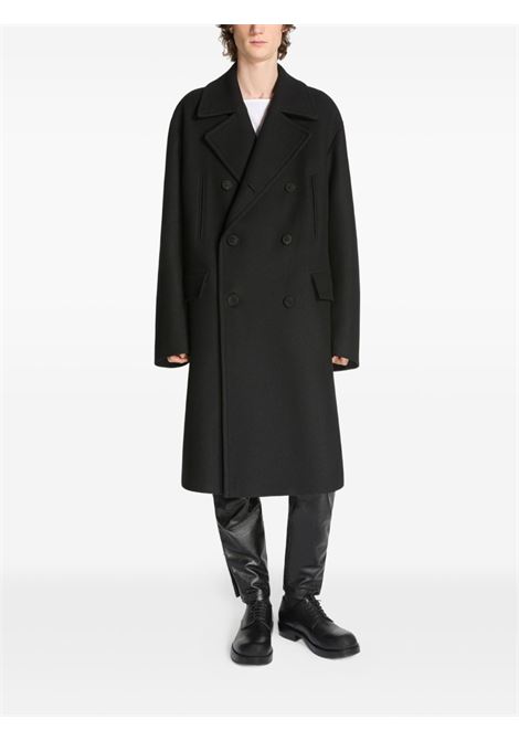 00010 racos 2216 coat man black DRIES VAN NOTEN | 252-020234-2216900